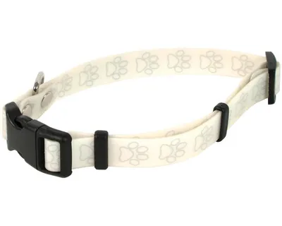 Obrázek produktu pro Obojek pro psy FOSFOR tlapky 2,5 x 38-60 cm