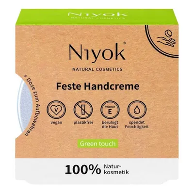 Produktbild von Feste Handcreme - Green touch inkl. Aufbewahrungsdose