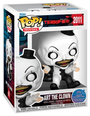 Produktbild von Terrifier POP! Movies Vinyl Figur Art the Clown (Horror Sitters) 9 cm