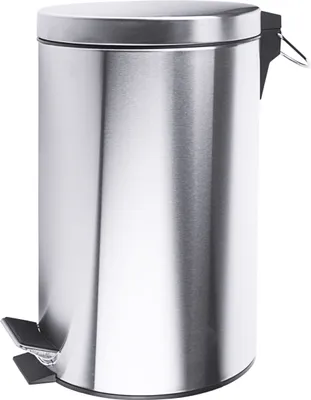 Produktbild von CONTACTO Tretabfalleimer, Inhalt: 3,00 Liter, Höhe: 250 mm