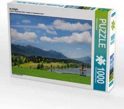 Produktbild von CALVENDO Puzzle Im Allgäu | 1000 Teile Lege-Größe 64x48cm Foto-Puzzle für glückliche Stunden