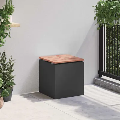 Produktbild von Eleganter Möbel Gartenbank Schwarz 40 x 40 x 43cm - CJG246094 - Gartenbänke