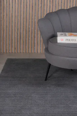 Produktbild von Venture Home Teppich Ulla Dunkelgrau