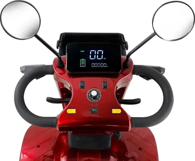Produktbild von Urban Hopper Senior Seniorenmobile 48V 20Ah 500 Watt 60km Vierrad Roller, Höchstgeschwindigkeit:6 km/h, Fahrzeugfarbe:Schwarz