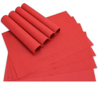 Produktbild von Tischsets BORDA 8er Set Rot als Tischuntersetzer