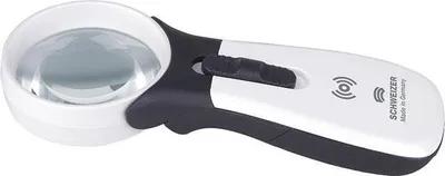 Produktbild von Schweizer ERGO-Lux i Mobil 5 fach / Ø 55 mm Neutralweiß Lupe inkl. Ladepad