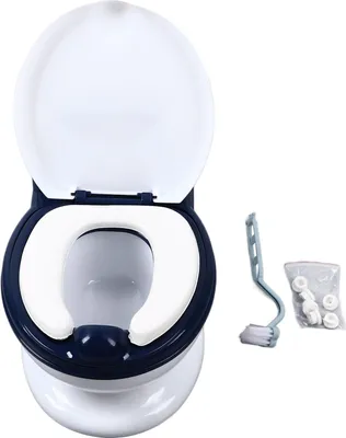 Obrázok produktu pre Detský nočník, odnímateľný vankúš, nastaviteľný, realistický pre batoľatá