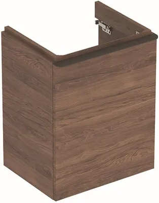 Produktbild von Geberit Smyle Square Handwaschbecken Unterschrank, 500363, 492x617x406mm, mit eine Tür, rechtsöffnend, 500.363.JR.1
