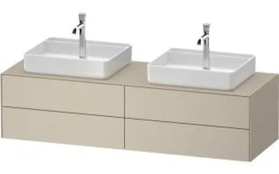 Produktbild von DURAVIT WT4868B60600000 Konsolen-WTU wandh. White Tulip 550x1