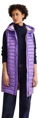 Immagine prodotto di Giacca imbottita lunga da donna Street One, colore lilla brillante, taglia 42