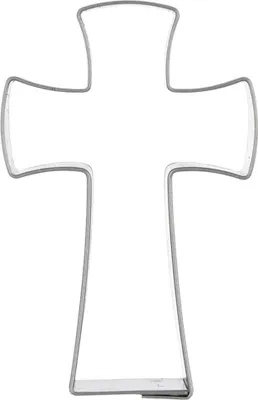 Produktbild von Edelstahl Keksausstecher Kreuz 6,4 cm