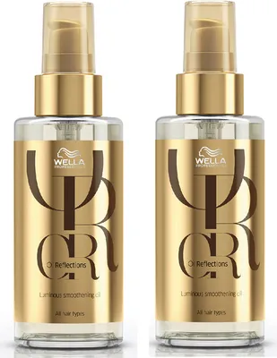 Produktbild von Wella | Haaröl Oil Reflections - 2x100ml - Glanz und Geschmeidigkeit - Mit Pflanzenölen