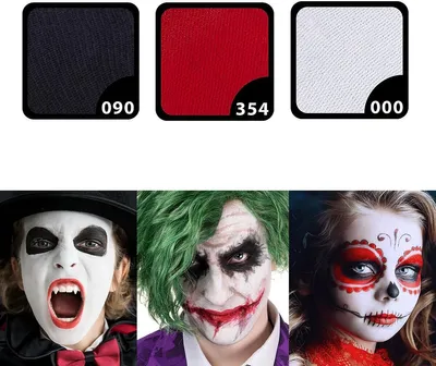 Produktbild von Aqua Make-up - Schminke 3 Farben - Fasching Karneval