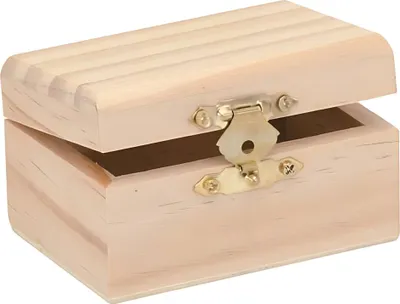 Obrázek produktu pro Glorex Holzbox rechteckig 8 x 5 x 4,5 cm