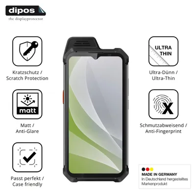Image de 4x Film de protection d'écran pour UNIWA W888 protecteur antireflet dipos