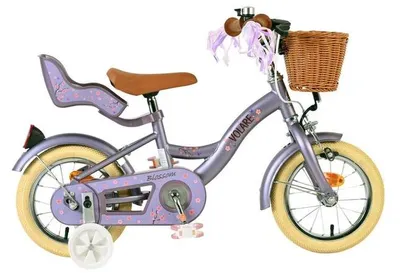 Produktbild von Volare Blossom Kinderfahrrad - Mädchen - 12 Zoll - Lila