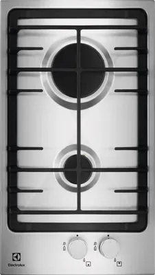 Obrázok produktu pre Electrolux EGG3322NVX, Nerezová oceľ, Vstavaný, 29 cm, Plynový, Nerezová oceľ, 2 zone(s)