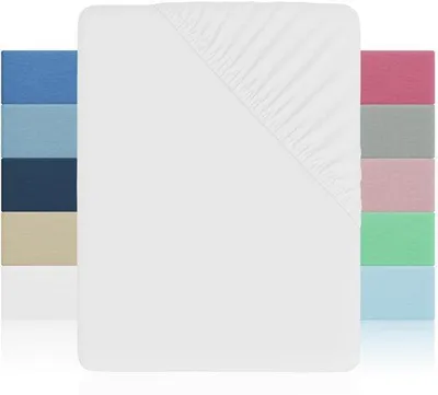 Productafbeelding van Unyqoos® Spannenlaken van ademend, zacht microvezel – gemakkelijk te onderhouden, geschikt voor matrassen van 190–200 × 90–180 cm, met een hoogte tot 28 cm, voorzien van elastiek rondom