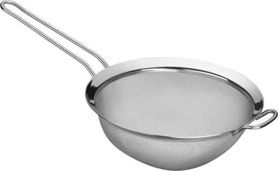 Produktbild von Famanu Küchensieb 20 cm - Hochwertiges Cromargan Edelstahl, spülmaschinenfest