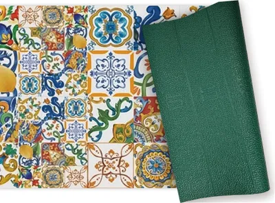 Produktbild von WohnDirect Moderner Küchenläufer ORTIGIA Multicolor 50 x 240 cm