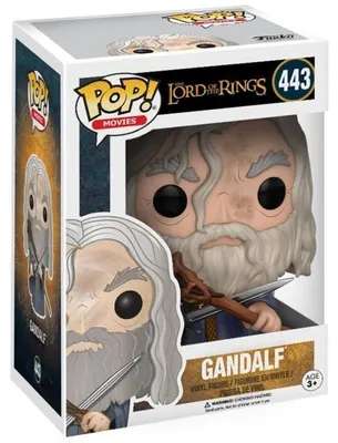 Produktbild von Der Herr der Ringe - Gandalf 443 - Funko Pop! - Vinyl Figur