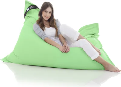 Obrázok produktu pre Bavlnený vak Lazy Bag Beanbag - zelený