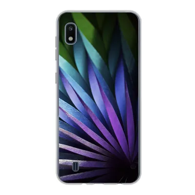 Produktbild von MuchoWow® Handyhülle Schutzhülle Hülle für Samsung Galaxy A10 Blumen - Geometrie - Abstrakt Silikon Softcase Handy Hülle - Schutzhülle