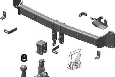 Immagine prodotto di Gancio di traino rimovibile verticalmente 2.200 kg BRINK per BMW Serie 5 e altri modelli