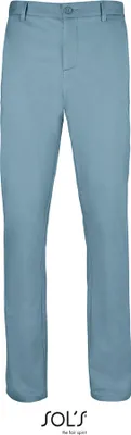 Produktbild von SOL'S Herren Anzugshose Chinohose Hose Business Stoffhose Casual, Größe:46, Farbe:Creamy Dark Blue