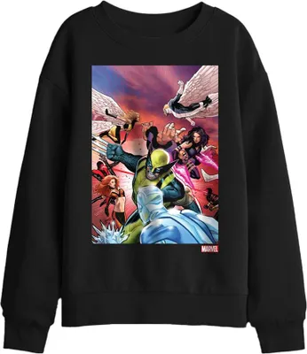 Produktbild von X-Men - "Team Defend" Sweatshirt für Kinder TV29870 (128) (Schwarz)
