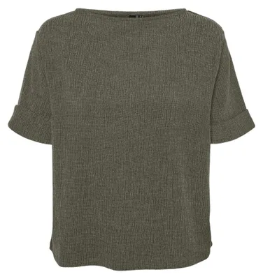 Zdjęcie produktu dla Vero Moda 10318180_4263_60, Top (odzież), Damski, Oliwkowy, S, 1 szt., Max. shrinkage 5%; Wash inside out; Wash with similar colours, Line drying