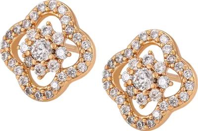 Image de Boucles d'oreilles Joella pour femmes - or, taille unique
