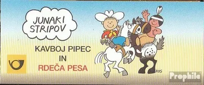 Produktbild von Briefmarken Slowenien 2001 Mi 343MH-344MH (kompl.Ausg.) postfrisch Comicfiguren