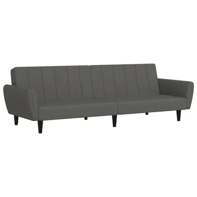 Immagine prodotto di vidaXL Divano letto 2 posti in velluto grigio scuro