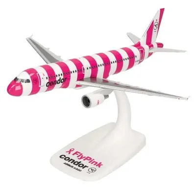 Obrázok produktu pre Miniatúrne modely Herpa – Condor Airbus A320 „FlyPink Plane“ Ostatné