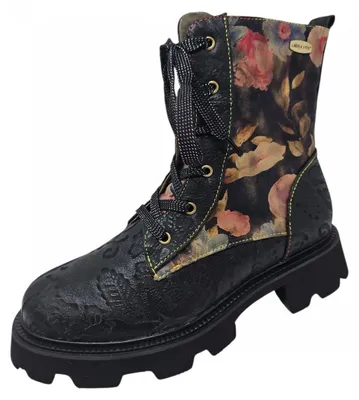Produktbild von Laura Vita Schnürstiefel Schwarz