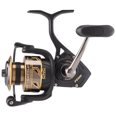 Produktbild von Penn Battle III Black Gold Angelrolle, Modell:2500