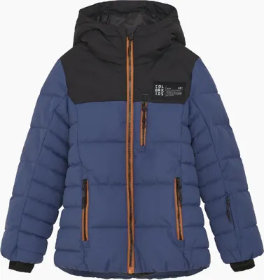 Produktbild von COLOR KIDS Wasserdichte Kinder-Winterjacke, JR. SKIJACKE - STEPPJACKE, 110 cm