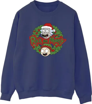 Produktbild von Rick And Morty - Sweatshirt für Damen BI33685 (XXL) (Marineblau)