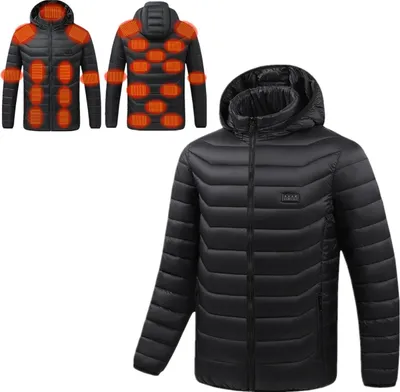 Productafbeelding van Uni Elektrische Verwarmde Jas, Usb, Winter, Warm, 3 Modi, Maat Xs