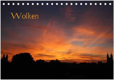 Produktbild von Wolken (Tischkalender 2026 DIN A5 quer), CALVENDO Monatskalender