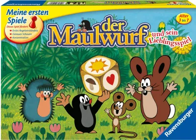 Zdjęcie produktu dla Ravensburger Der Maulwurf und sein Lieblingsspiel, Gra planszowa, Podróż / przygoda, 3 lat(a)