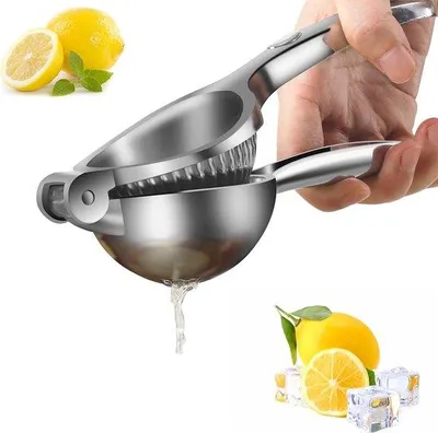 Produktbild von Famanu Zitronenpresse aus Edelstahl - 7 cm Durchmesser