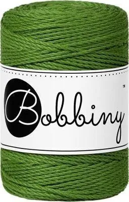 Produktbild von Bobbiny 3PLY Macramé Rope 1,5 mm 100 m Moss Green Schnur