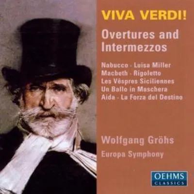 Obrázek produktu pro Giuseppe Verdi (1813-1901): Overtures & Intermezzi - Oehms - (CD / Název: H-Z)
