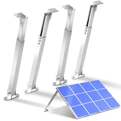 Obrázok produktu pre TolleTour 4x výškový držiak solárneho modulu balkónová elektráreň stojan na modul plochej strechy