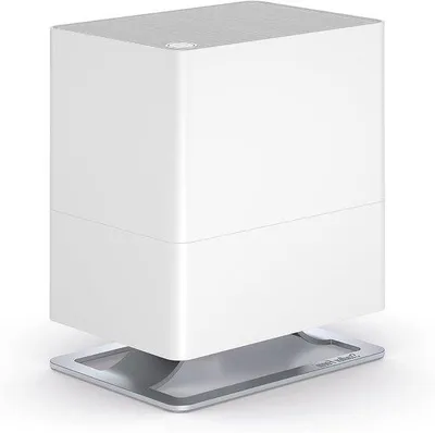 Obrázek produktu pro Energeticky úsporný zvlhčovač vzduchu pro místnosti do 30 m², automatický, tichý, s nastavitelným jasem LED diod, bílý