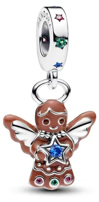Produktbild von PANDORA Lebkuchen-Engel Charm-Anhänger 794247C01 Charm Anhänger