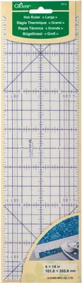 Produktbild von Clover Bügellineal Groß ca. 10 x 35 cm (4 x 14 inch)