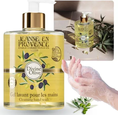 Produktbild von Jeanne en Provence - Divine Olive sanfte flüssige Handseife 500 ml